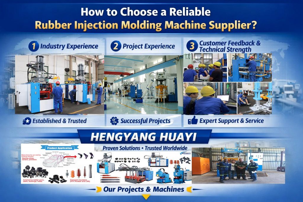 rubber injection molding machine manufacturer